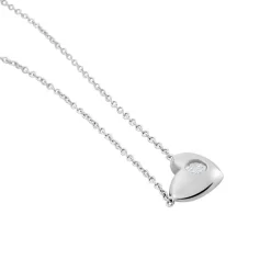 New Histoire d'Or Collier Argent Santiago Oxydes De Zirconium