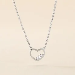 Histoire d'Or Collier Argent Shelan Oxydes De Zirconium* Colliers|Colliers