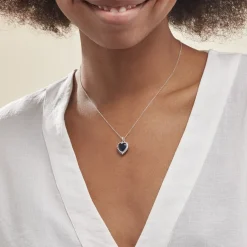 Histoire d'Or Collier Argent Sphinx Pierre* Colliers|Colliers