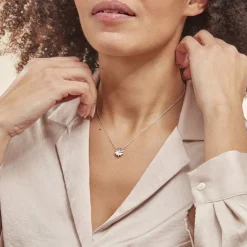 Histoire d'Or Collier Argent Tancrede Oxydes De Zirconium