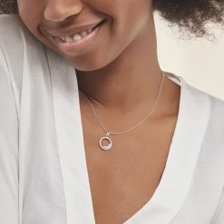 Histoire d'Or Collier Argent Ursine Oxydes De Zirconium* Colliers|Colliers