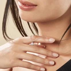 Histoire d'Or Collier Argent Victorin Oxydes De Zirconium* Colliers|Colliers