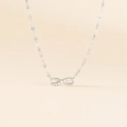 Histoire d'Or Collier Argent Wendel Oxydes De Zirconium* Colliers|Colliers