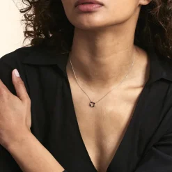 Histoire d'Or Collier Arlina Or Blanc Saphir Et Diamant* Colliers|Colliers