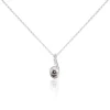 New Histoire d'Or Collier Armance Argent Blanc Perle D'imitation Oxyde