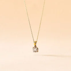 Clearance Histoire d'Or Collier Artemis or jaune diamant