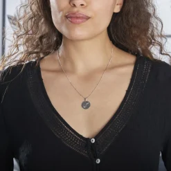 Best Histoire d'Or Collier Astr Argent Oxydes De Zirconium