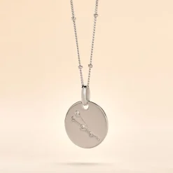 New Histoire d'Or Collier Astr Argent Oxydes De Zirconium