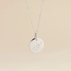 Online Histoire d'Or Collier Astr Argent Oxydes De Zirconium