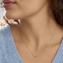 Histoire d'Or Collier Astria Argent Blanc* Colliers|Colliers