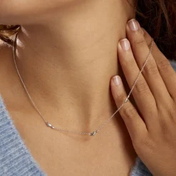 Histoire d'Or Collier Astria Argent Blanc* Colliers|Colliers