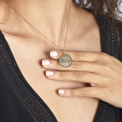 Hot Histoire d'Or Collier Astro Plaqué Or plaqué or jaune