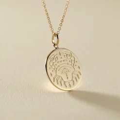 Hot Histoire d'Or Collier Astro Plaqué Or plaqué or jaune