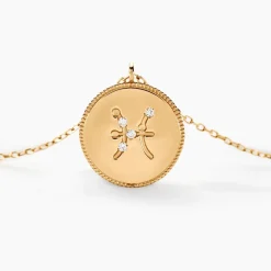 Histoire d'Or Collier Astrolae Or Jaune Diamant* Colliers|Colliers