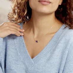 Histoire d'Or Collier Augustina Or Jaune Amethyste Oxyde De Zirconium* Colliers|Colliers