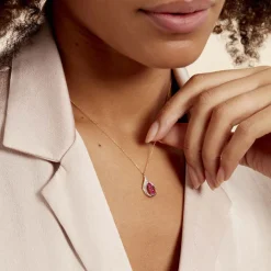 Histoire d'Or Collier Aurora Or Jaune Rubis Et Diamant* Colliers|Colliers