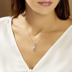 Histoire d'Or Collier Ayhan Argent Blanc Oxyde De Zirconium* Colliers|Colliers