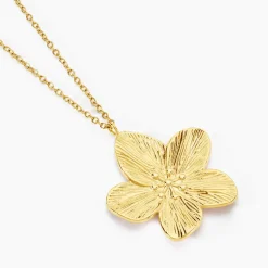 Histoire d'Or Collier Barbade Acier Jaune* Colliers|Colliers