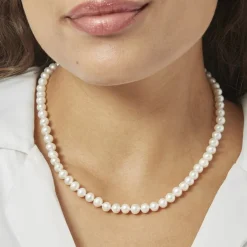 Hot Histoire d'Or Collier Baroque Or Jaune Perle De Culture