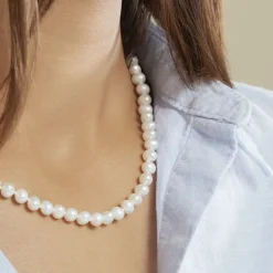 Histoire d'Or Collier Baroque Or Jaune Perle De Culture* Colliers|Colliers