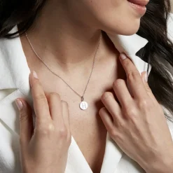 Online Histoire d'Or Collier Basceis Argent Oxyde