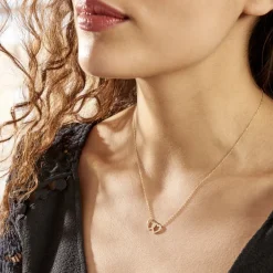 Histoire d'Or Collier Bassam Or Jaune Oxydes De Zirconium* Colliers|Colliers