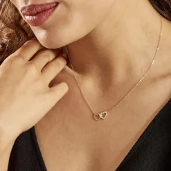 Histoire d'Or Collier Bassam Or Jaune Oxydes De Zirconium* Colliers|Colliers