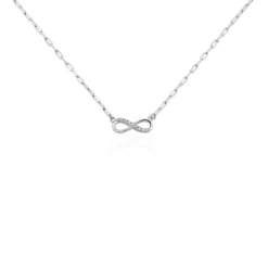 Sale Histoire d'Or Collier Bastin Argent Blanc Oxyde De Zirconium