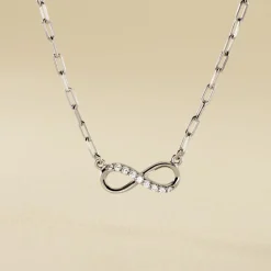 Sale Histoire d'Or Collier Bastin Argent Blanc Oxyde De Zirconium