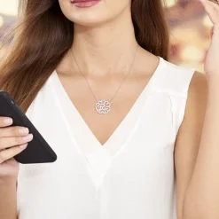 Histoire d'Or Collier Belambra Argent Blanc Oxyde De Zirconium* Colliers|Colliers