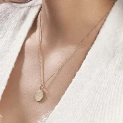 Online Histoire d'Or Collier Blanka plaqué or jaune