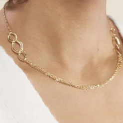 Hot Histoire d'Or Collier Blinda Or Jaune