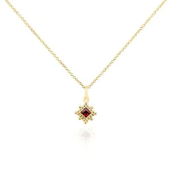 Discount Histoire d'Or Collier Bobbie Plaqué Or Jaune Oxyde De Zirconium