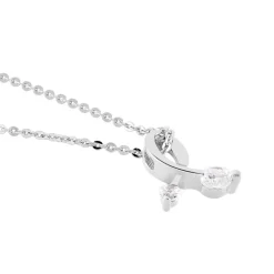 Histoire d'Or Collier Briaga Argent Blanc Oxyde De Zirconium* Colliers|Colliers