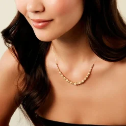 Histoire d'Or Collier Brooks Or Jaune