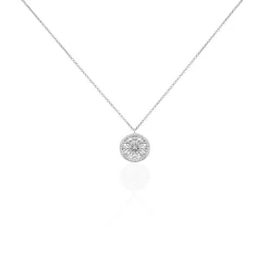 Histoire d'Or Collier Brunilda Argent Blanc Oxyde De Zirconium* Colliers|Colliers