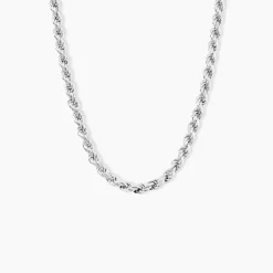 Histoire d'Or Collier Cacilda Maille Corde Argent Blanc* Colliers|Colliers