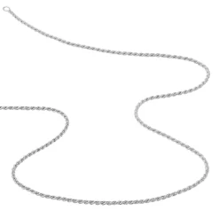 Histoire d'Or Collier Cacilda Maille Corde Argent Blanc* Colliers|Colliers