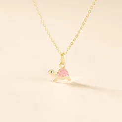 Histoire d'Or Collier Cali Tortue Or Jaune