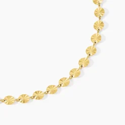 Histoire d'Or Collier Calliandra Acier Jaune* Colliers|Colliers