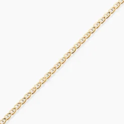 Histoire d'Or Collier Capucin Or Jaune Maille Marine Plate* Colliers|Colliers