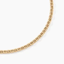 Best Histoire d'Or Collier Capucin Or Jaune Maille Marine Plate