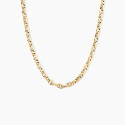 Histoire d'Or Collier Carlo Or Bicolore Maille Marine Ronde* Colliers|Colliers