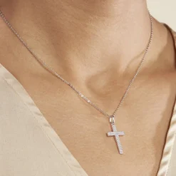 Histoire d'Or Collier Carola Argent Blanc Oxyde De Zirconium* Colliers|Colliers