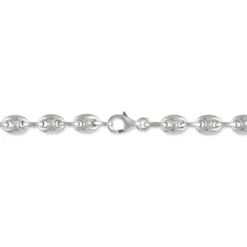 Histoire d'Or Collier Carrus Maille Grain De Cafe Argent Blanc* Colliers|Colliers