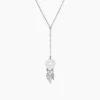 Histoire d'Or Collier Catchy Argent Blanc