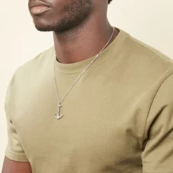 Histoire d'Or Collier Cedric Acier Blanc* Colliers|Colliers