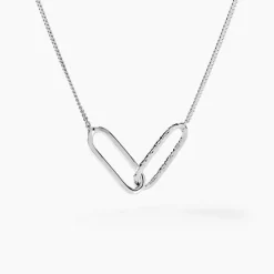 Sale Histoire d'Or Collier Cedrine Argent Blanc