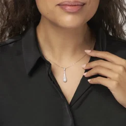 New Histoire d'Or Collier Celine Or Blanc Diamant