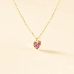 Histoire d'Or Collier Cerine Coeur Or Jaune* Colliers|Colliers